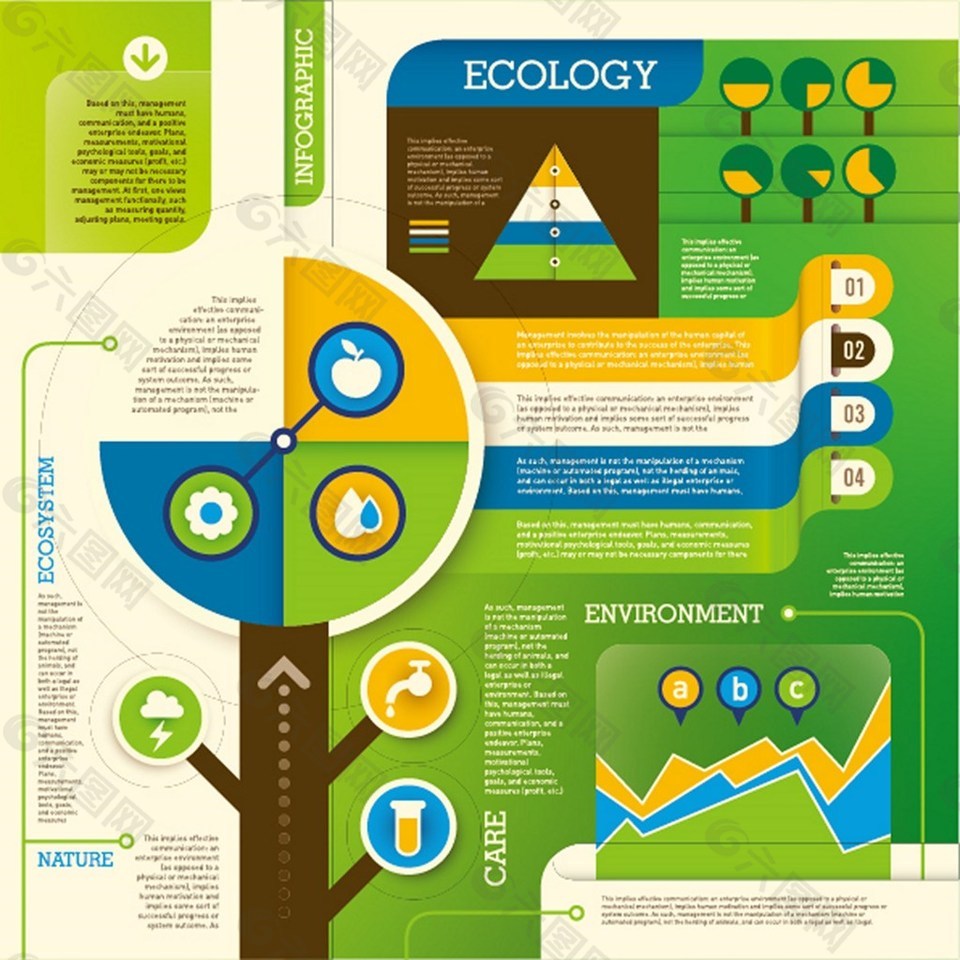 绿色商业信息创意设计图