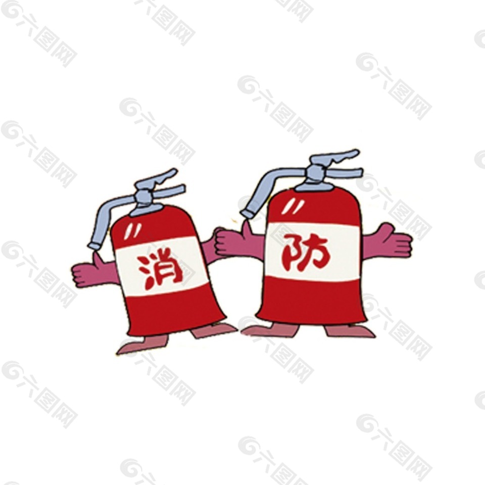 消防灭火器元素