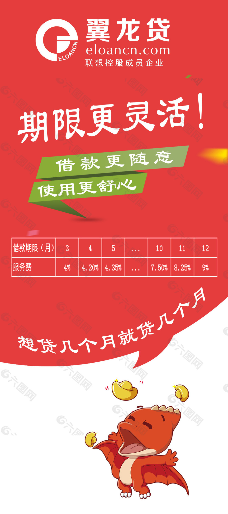 翼龙贷期限灵活