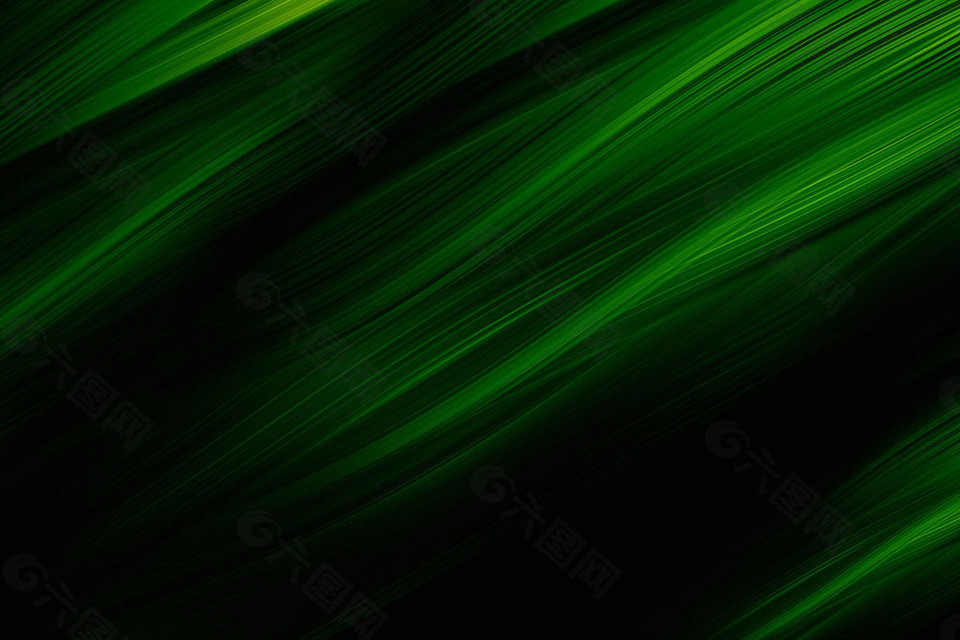 绿色动感流线图片