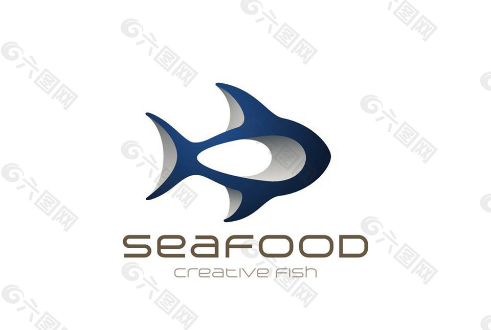海鲜美食标志图片