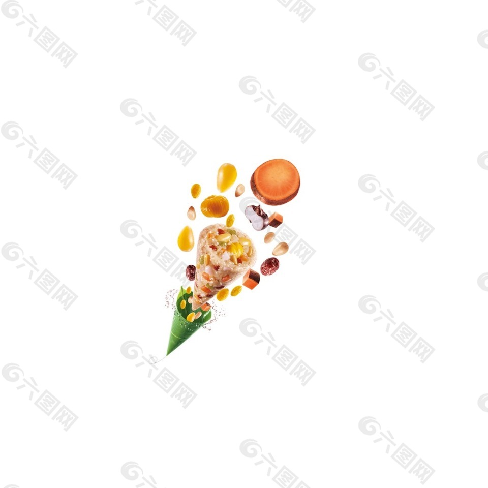 冰淇淋冷饮元素