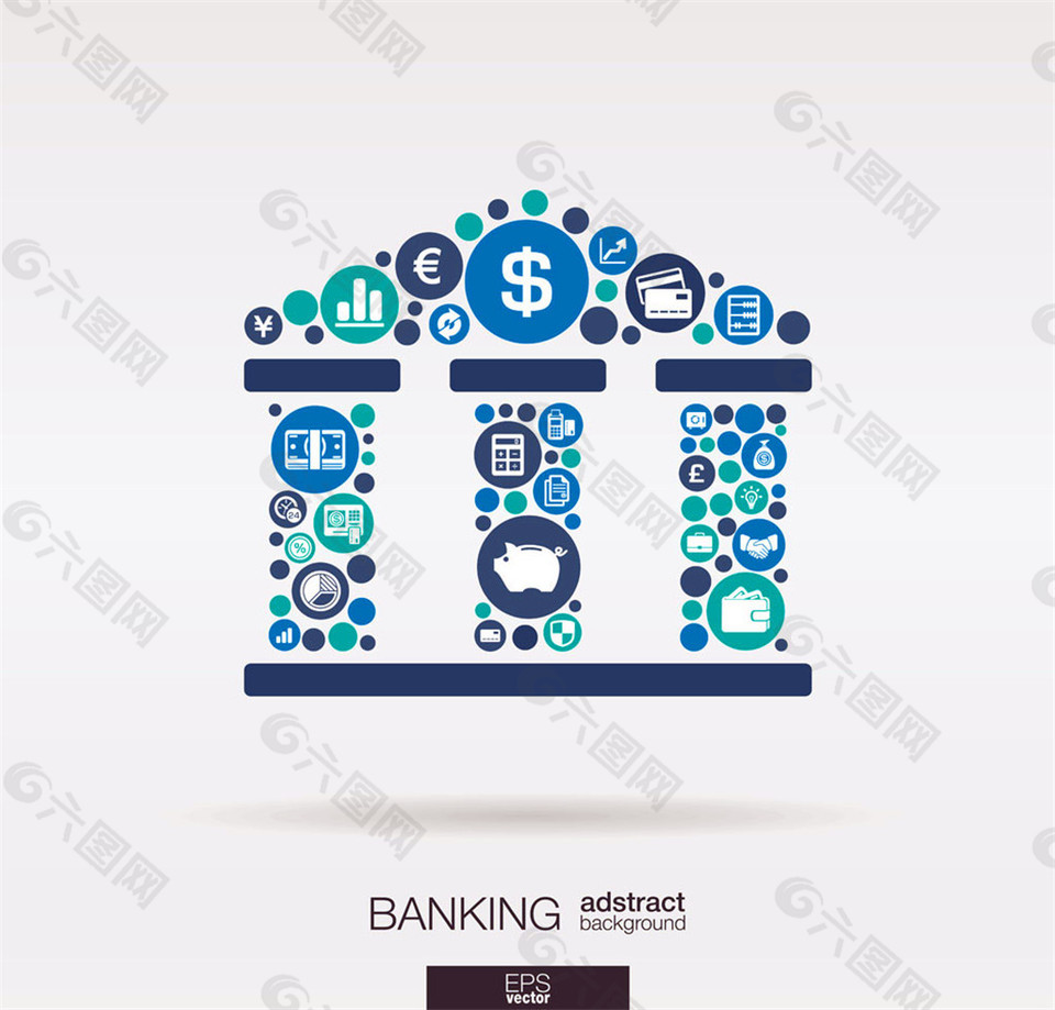 金融银行理财图标图片