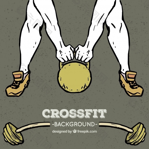 起重量CrossFit的背景
