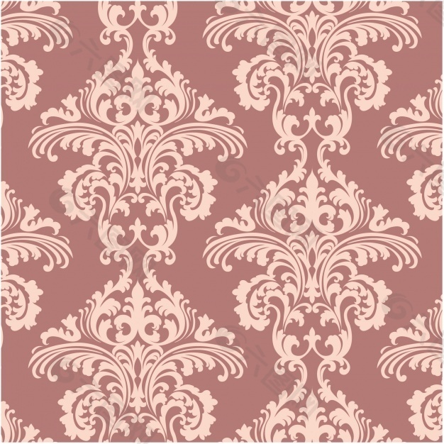 鲑鱼装饰图案背景