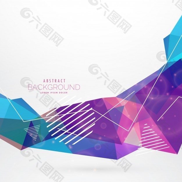 孟菲斯型波浪背景