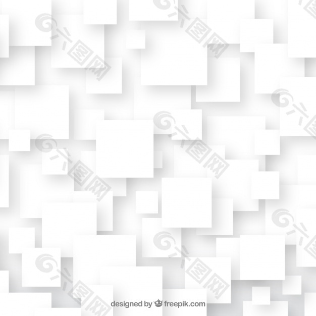 抽象背景与白色方块