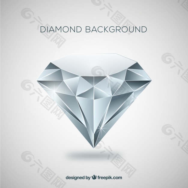平面设计中的钻石背景