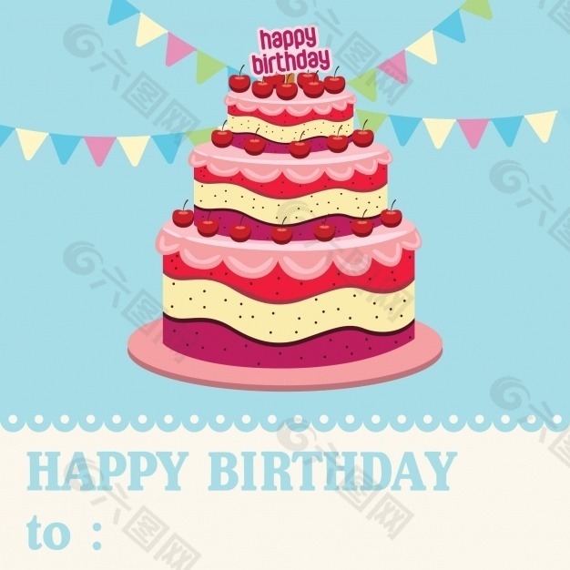 生日背景设计