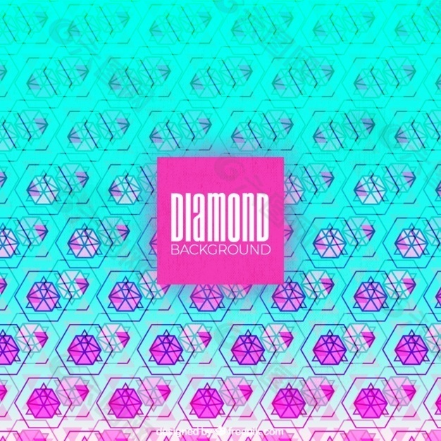 摘要金刚石背景