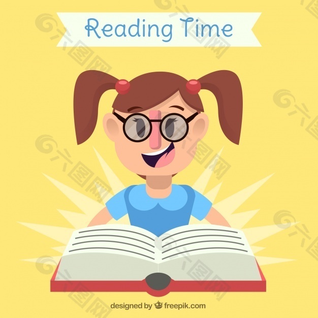 快乐学生阅读的统一背景