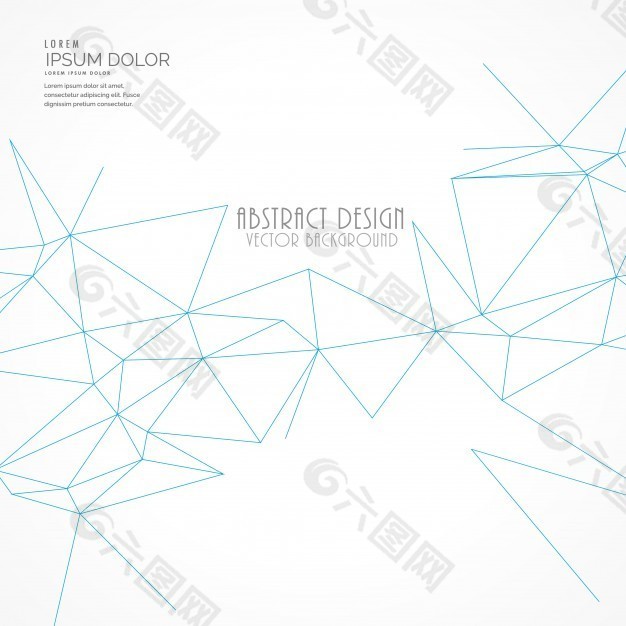 抽象背景，几何图形