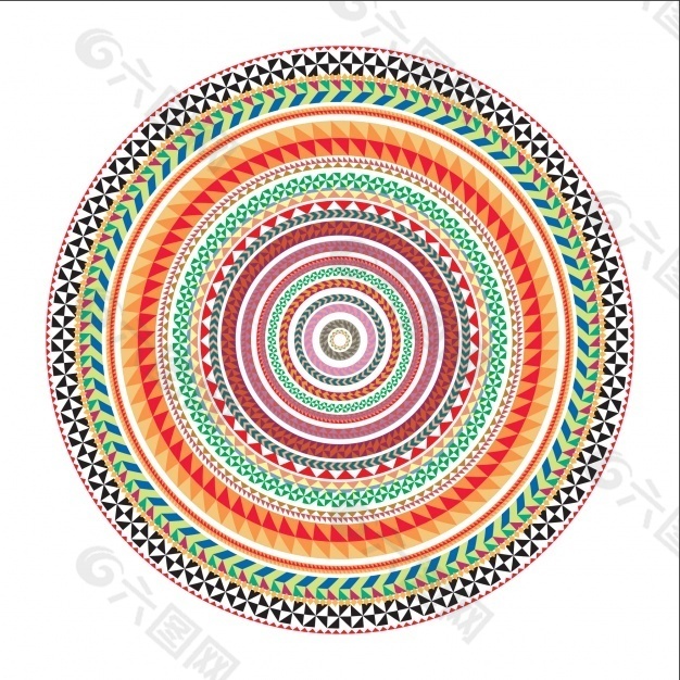 曼荼罗背景设计