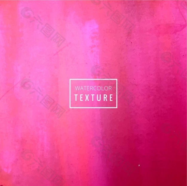 强烈的粉红色的水彩背景