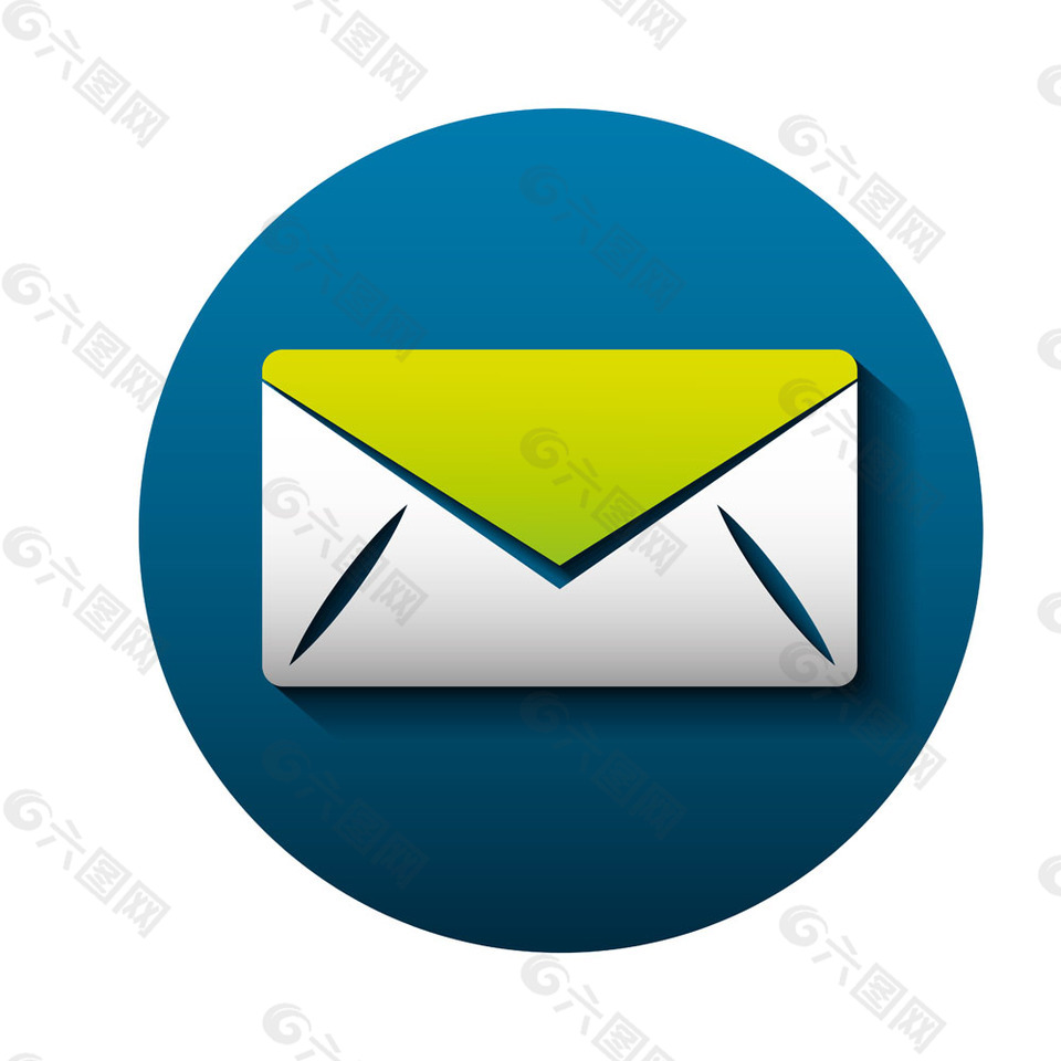 电子邮件按钮图标图片