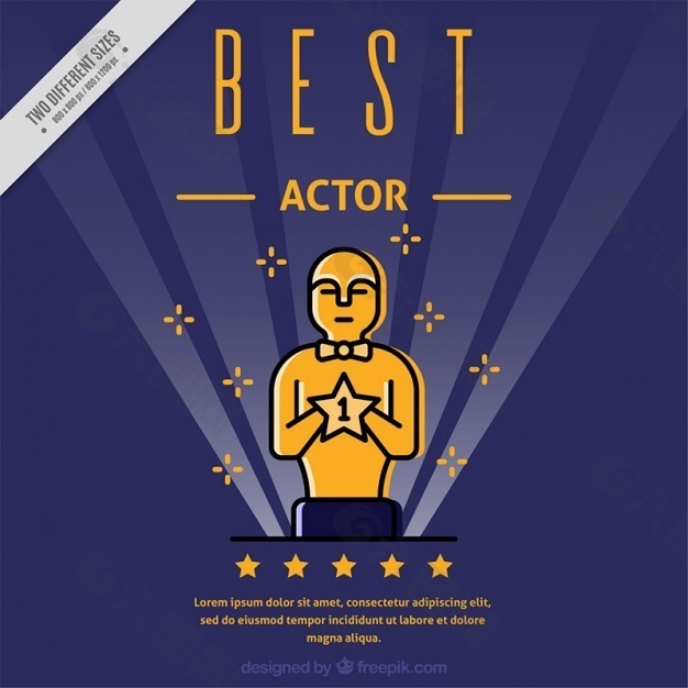 有重要演员奖的电影背景