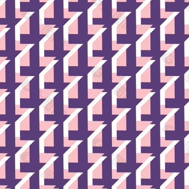 粉色和紫色几何图案