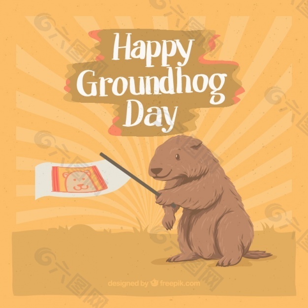 土拨鼠日-背景