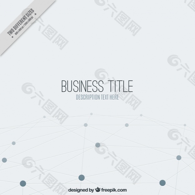 带圆几何线的背景