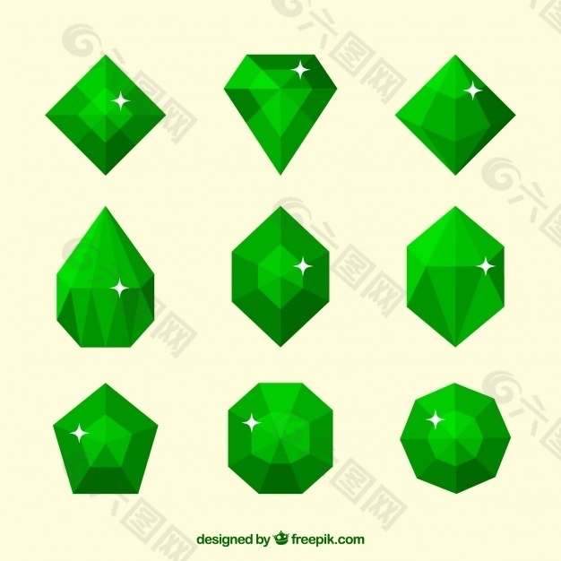 绿调宝石