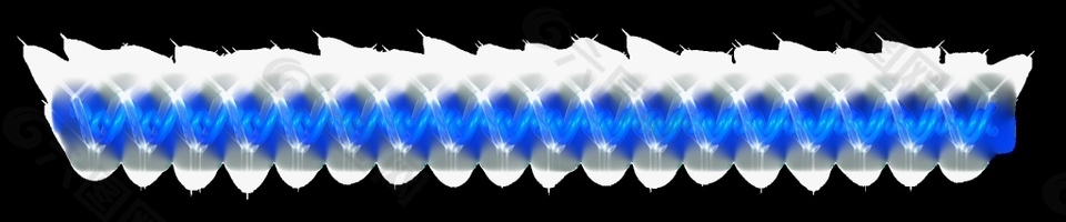 蓝色弹簧旋转组成的动态视频素材