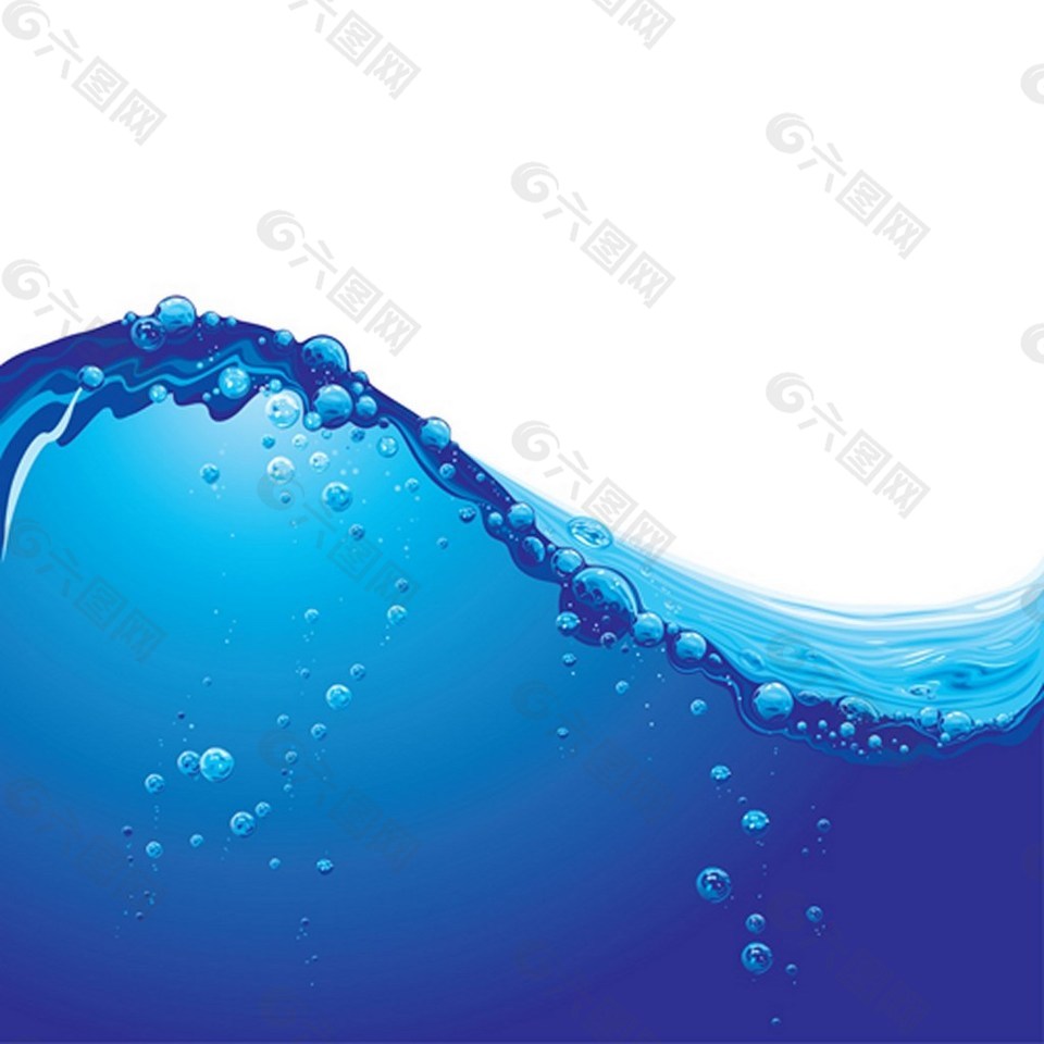 蓝色纯净水背景图背景素材免费下载 图片编号 六图网