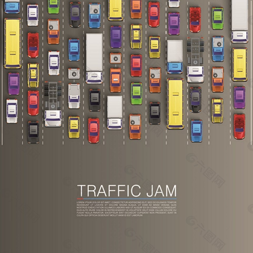 城市交通秩序背景图