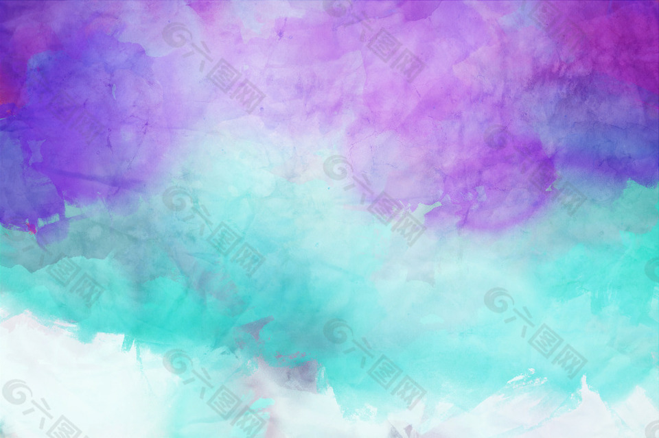 多彩蓝色绚丽主题背景