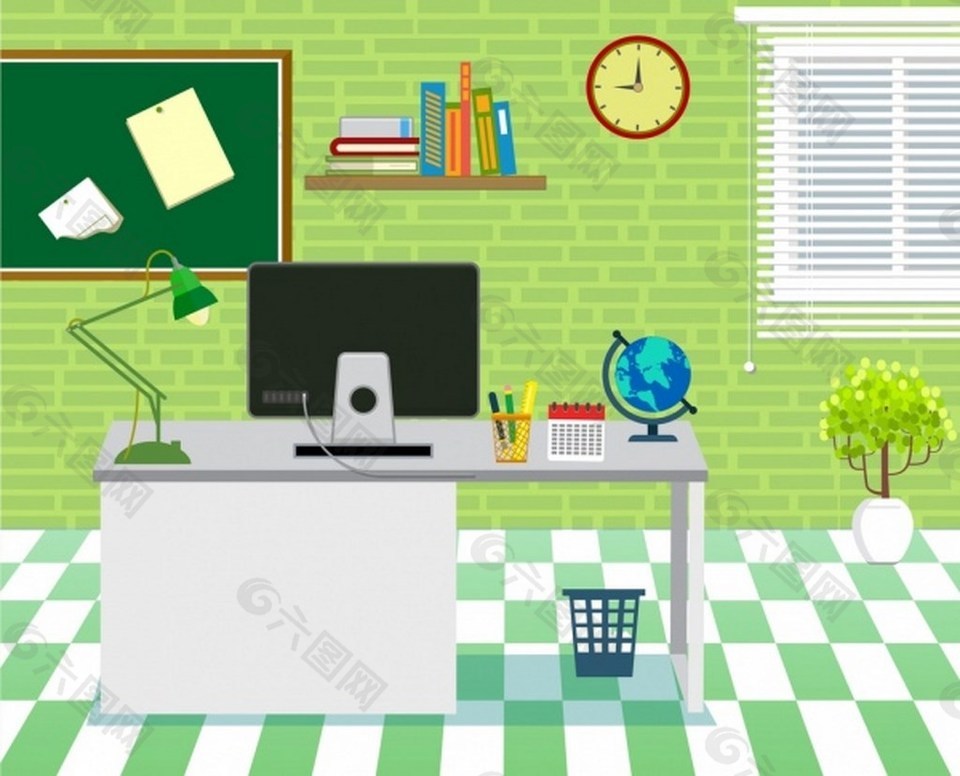 公司办公室背景图