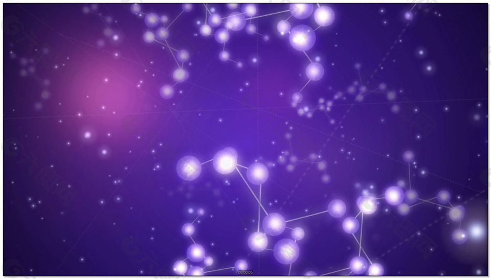 紫色背景上的星芒视频素材视频音效素材免费下载 图片编号 六图网