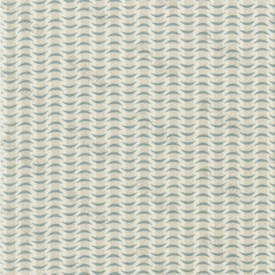 蓝色眉毛弯波纹壁纸素材