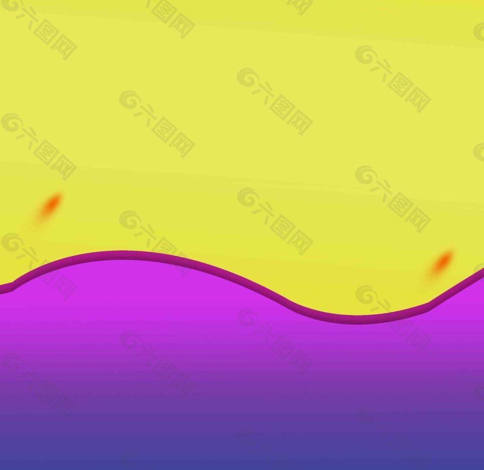 黄紫色系背景