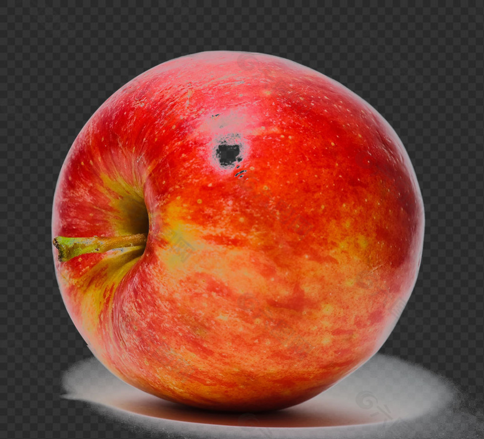 真实苹果图片免抠png透明图层素材