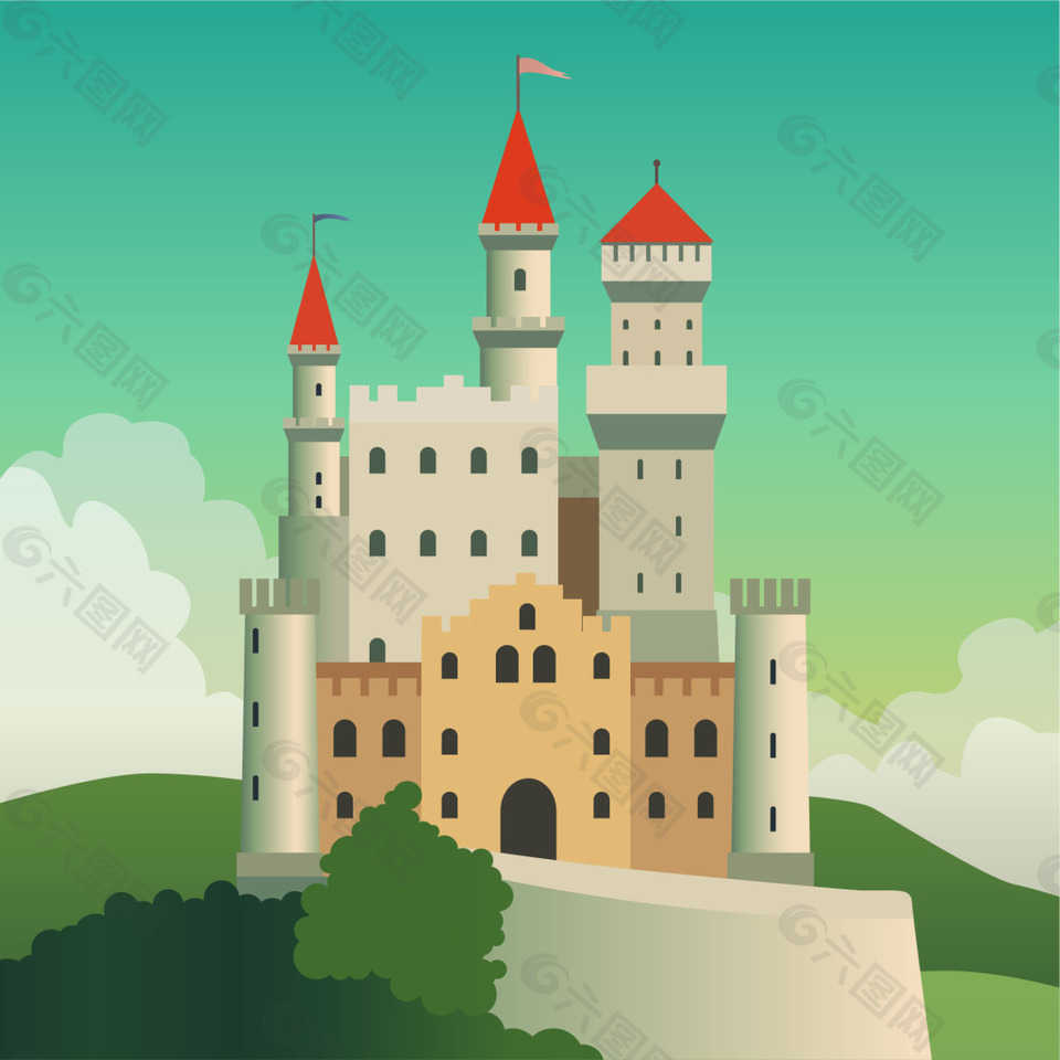 童话般的城堡