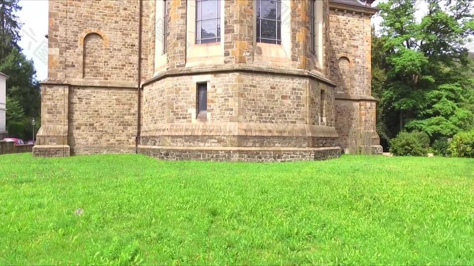 欧式城堡视频素材