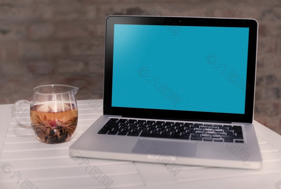 手提电脑样机模板