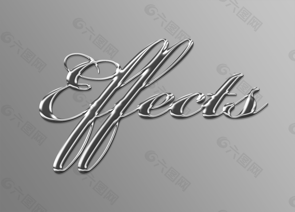 金属感企业LOGO样机