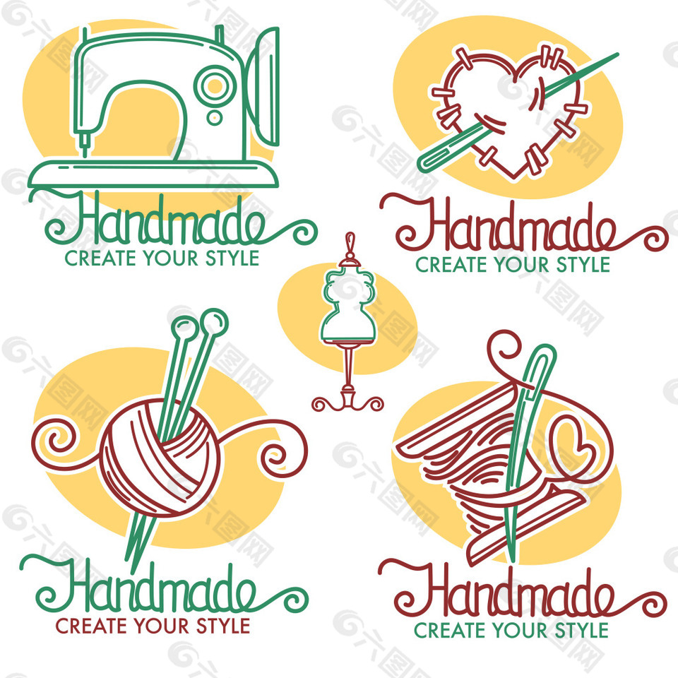 卡通手工布艺缝纫服装制作