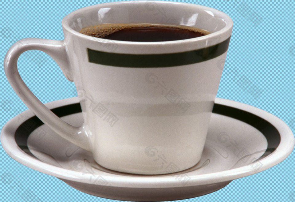 精美咖啡杯免抠png透明图层素材