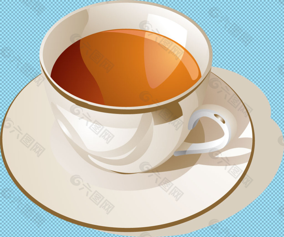 陶瓷茶水茶杯免抠png透明图层素材