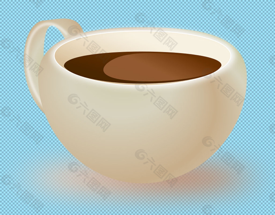 装咖啡的杯免抠png透明图层素材