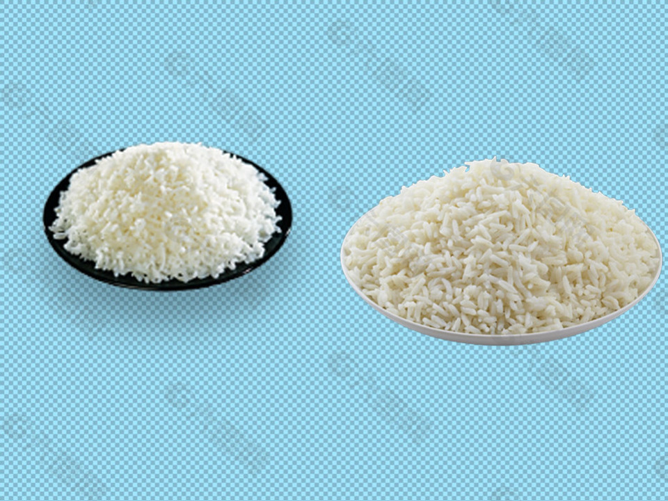 两碗稻米免抠png透明图层素材