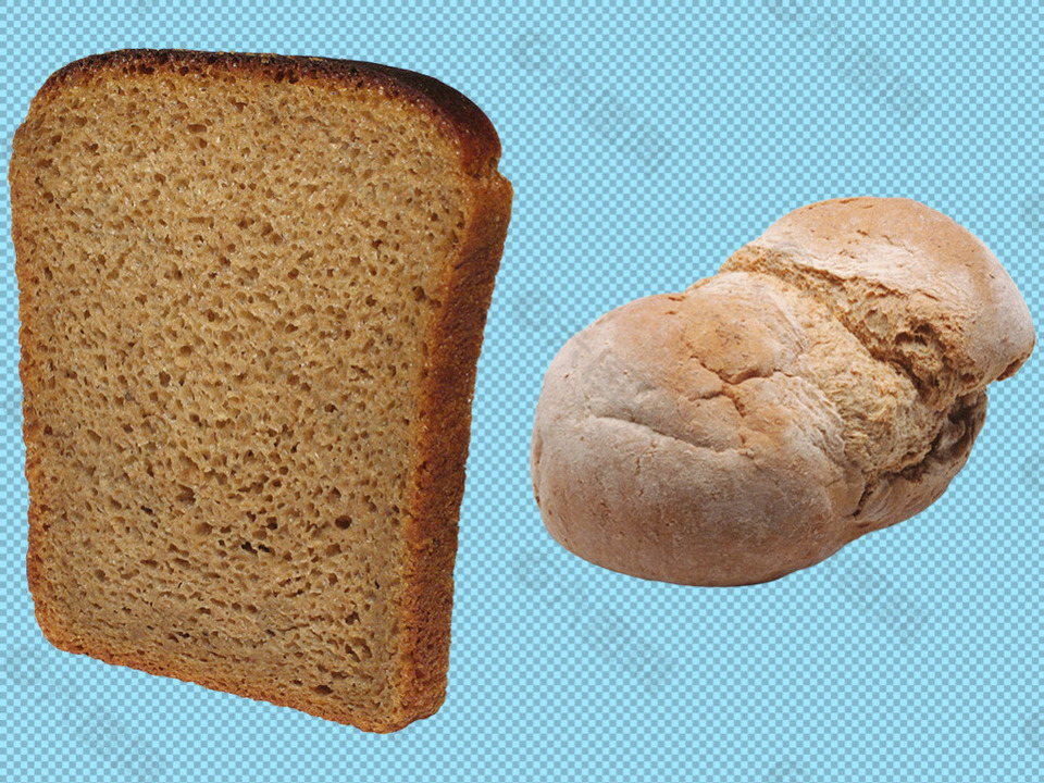 棕色吐司面包免抠png透明图层素材