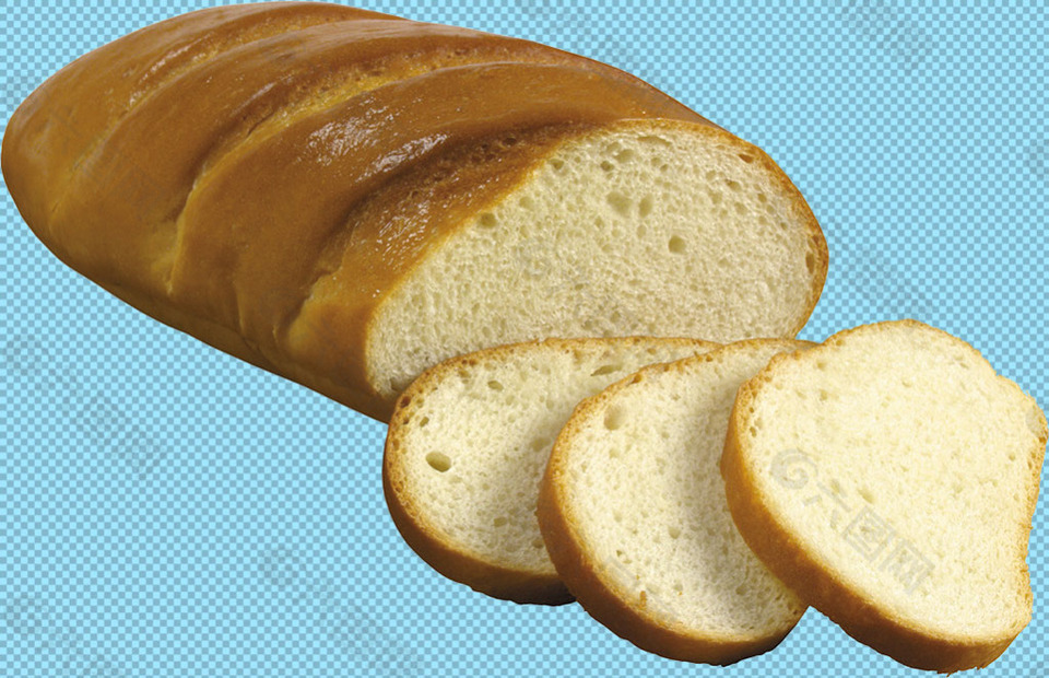面包切片免抠png透明图层素材