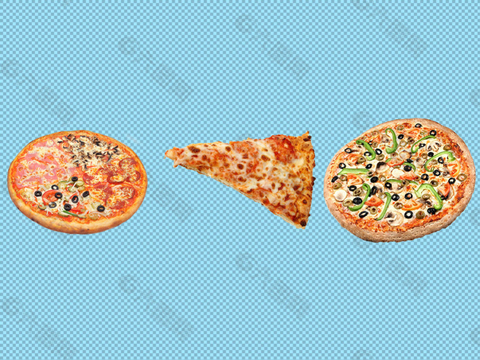 漂亮的披萨免抠png透明图层素材