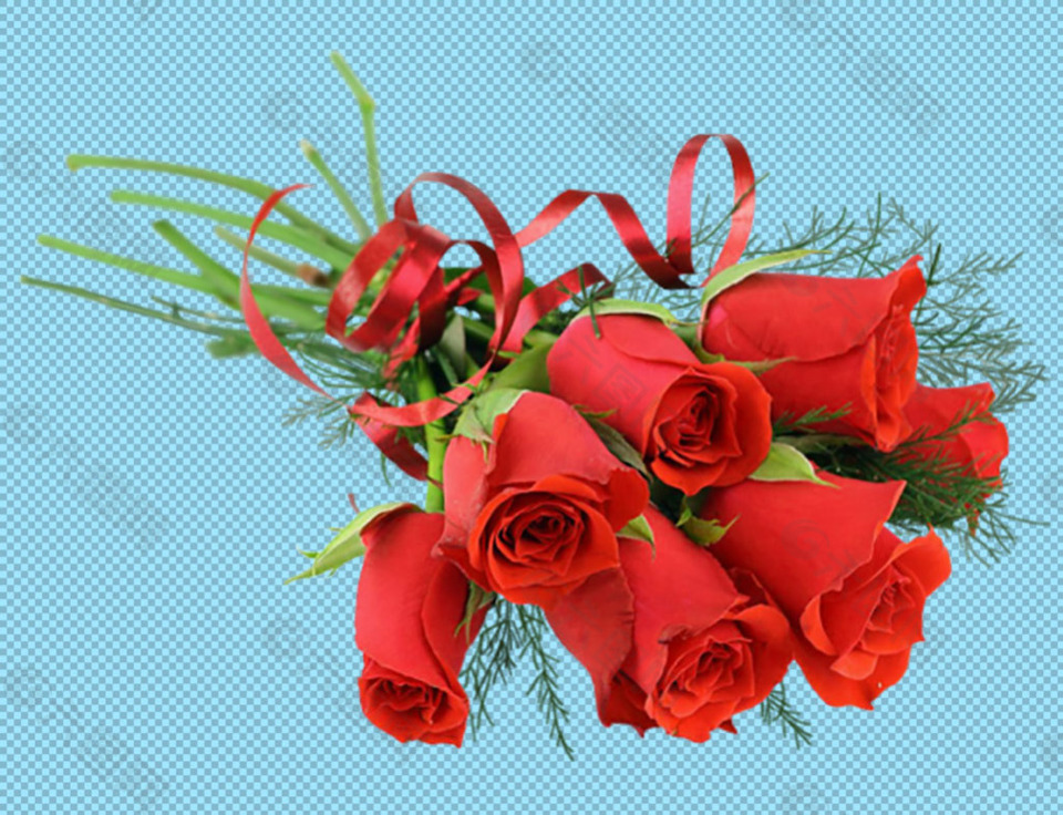 玫瑰花婚礼素材免抠png透明图层素材