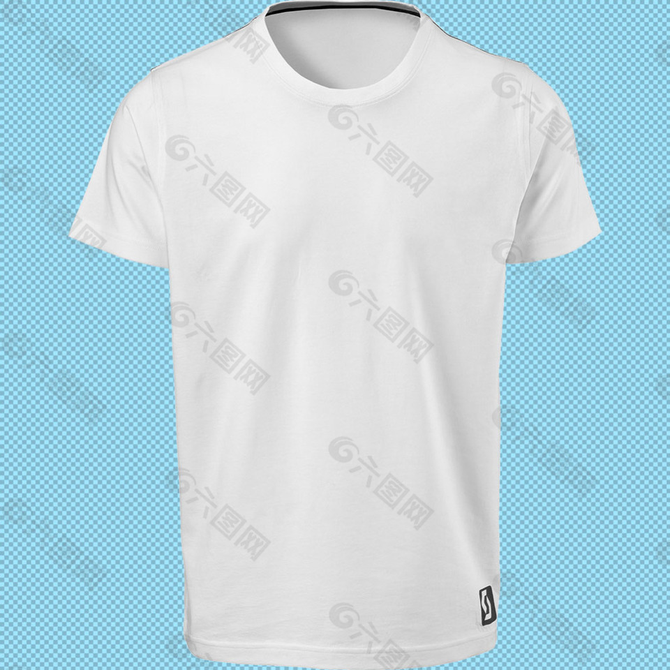 白色T恤衫免抠png透明图层素材