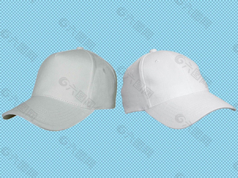 白色棒球帽免抠png透明图层素材