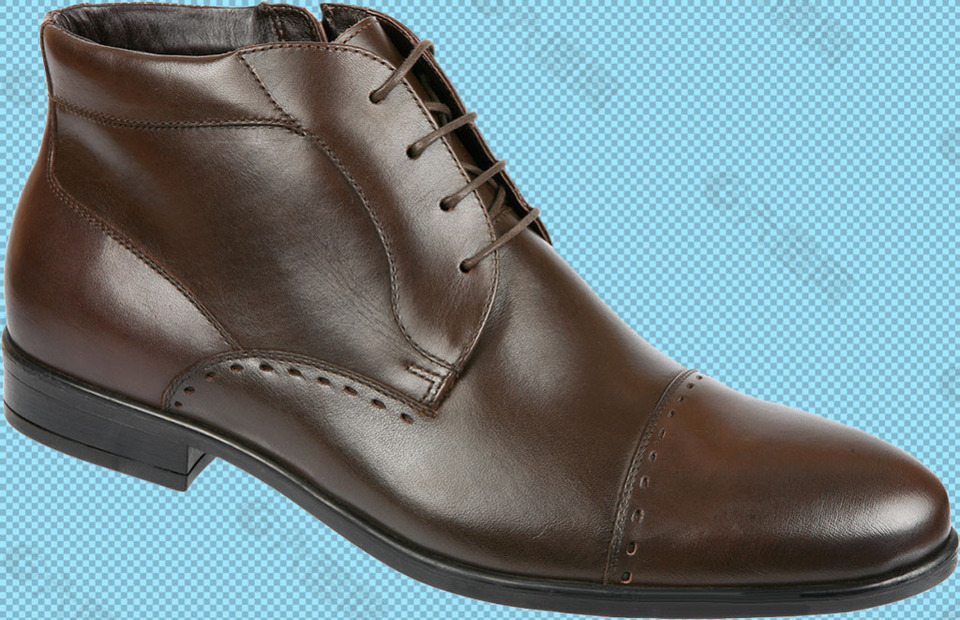 高级男士皮鞋免抠png透明图层素材