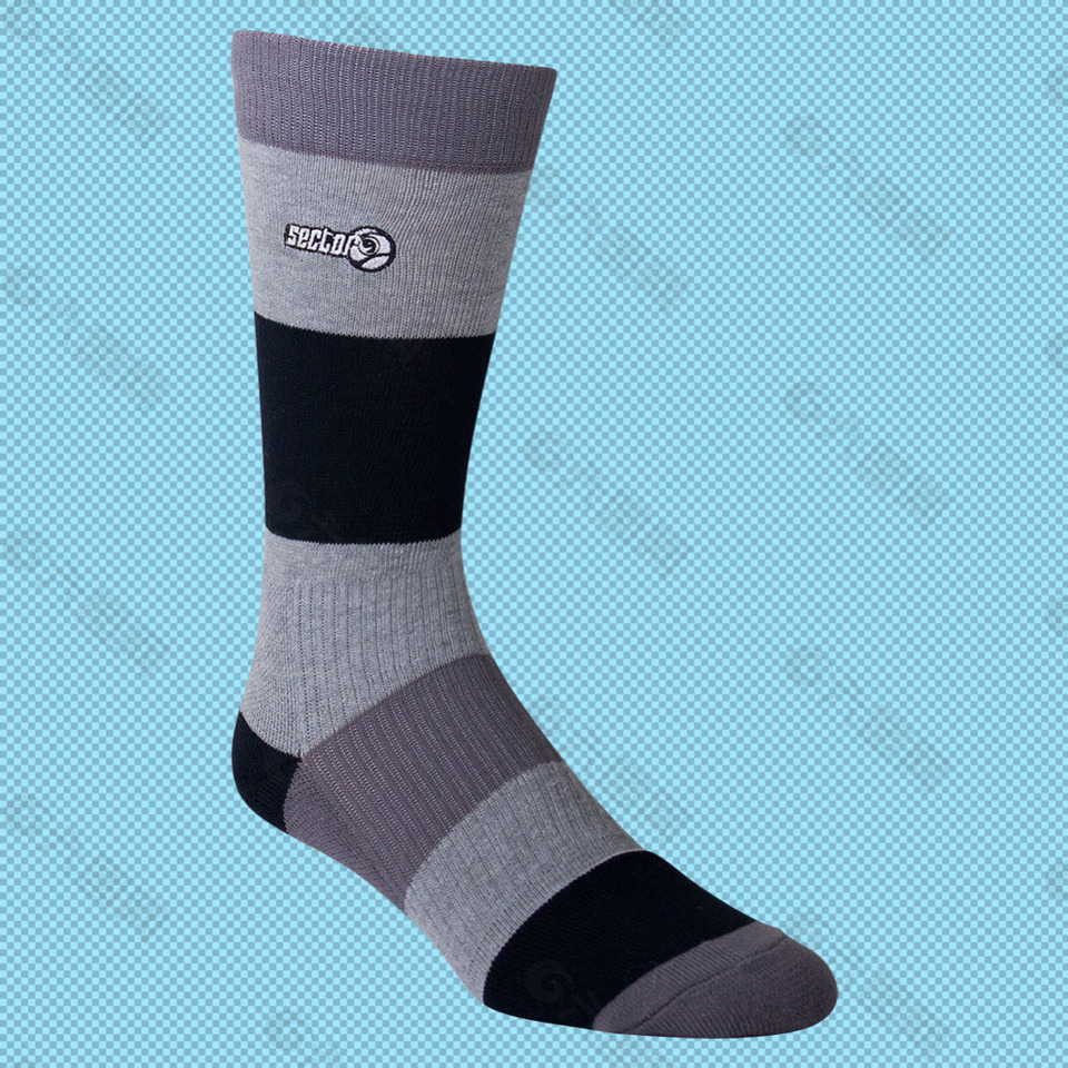 灰色色块袜子免抠png透明图层素材